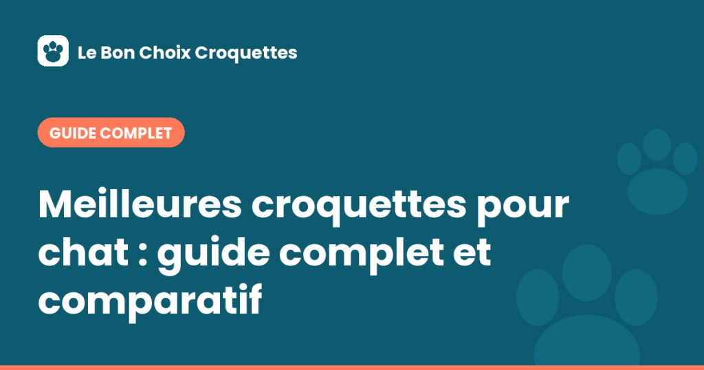 Meilleures croquettes pour chat : guide complet et comparatif